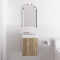 American oak Fluted
